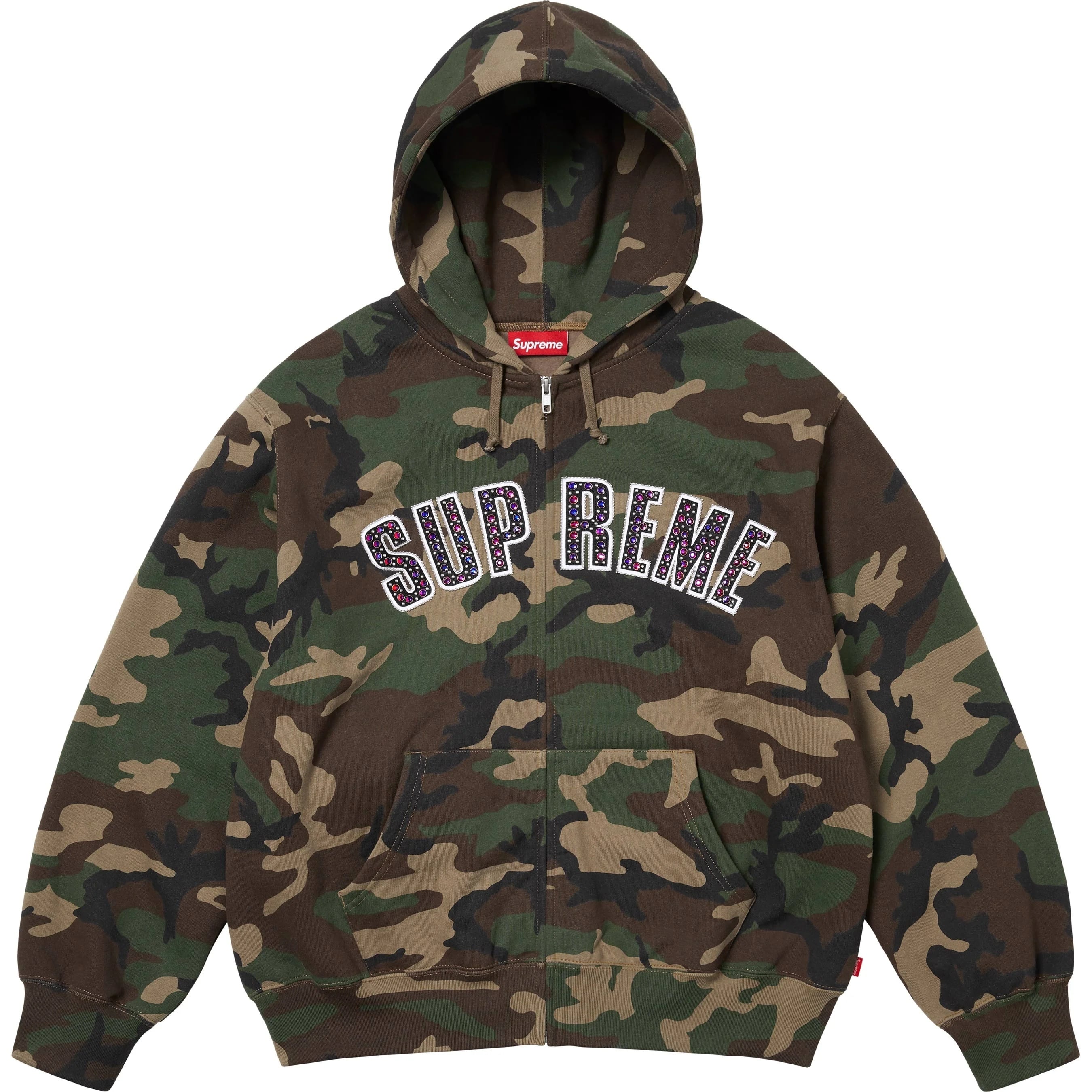 Supreme®/b.b. Simon® Zip Up Hooded Sweatshirt view 11